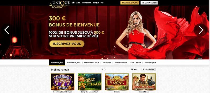 Unique casino - Découvrez Notre Unique Casino en Ligne avec Privilèges Exclusifs pour les
