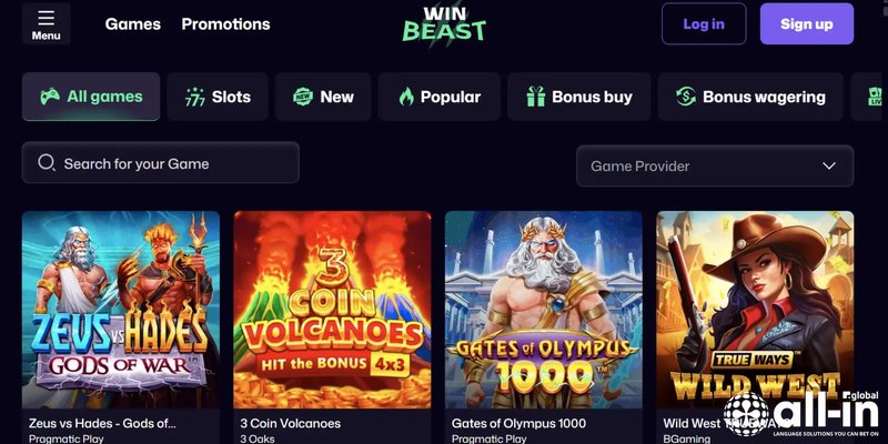 WinBeast Casino Review: UK Offers No Deposit Bonus Deals